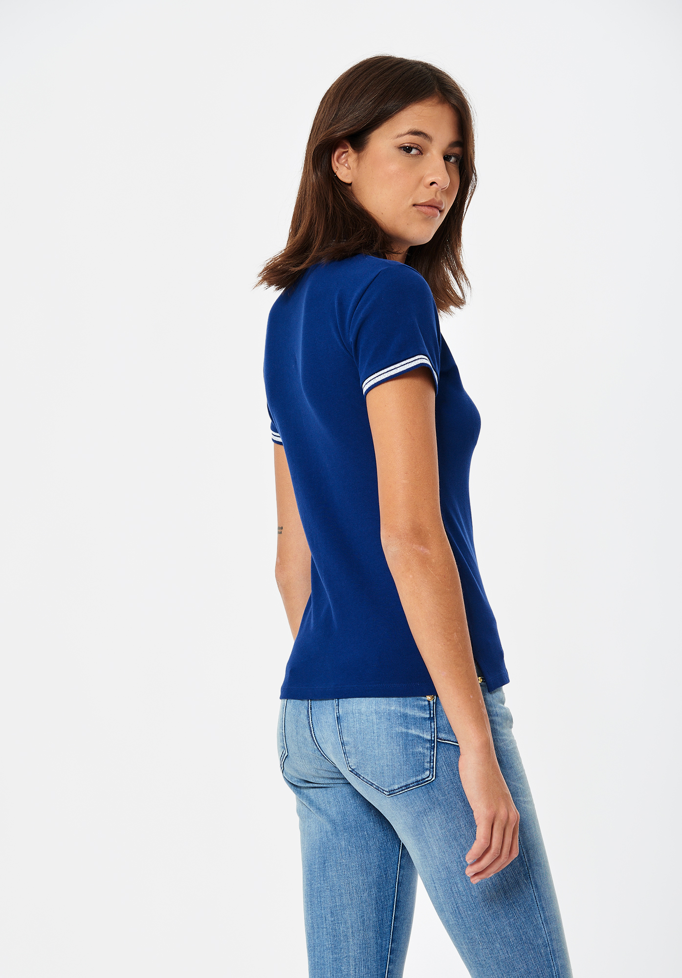 JULE   Polo bleu Femme