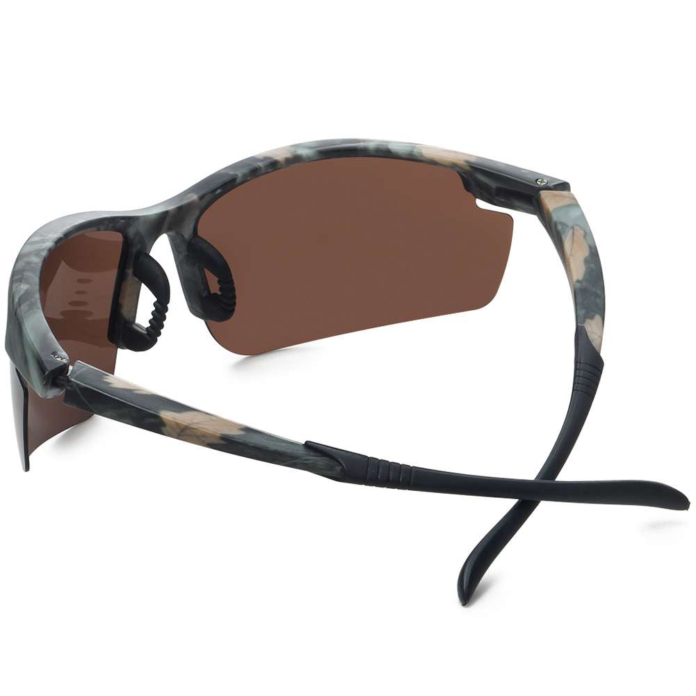 LEANDRO LIDO Power Sport Sonnenbrille camo/braun