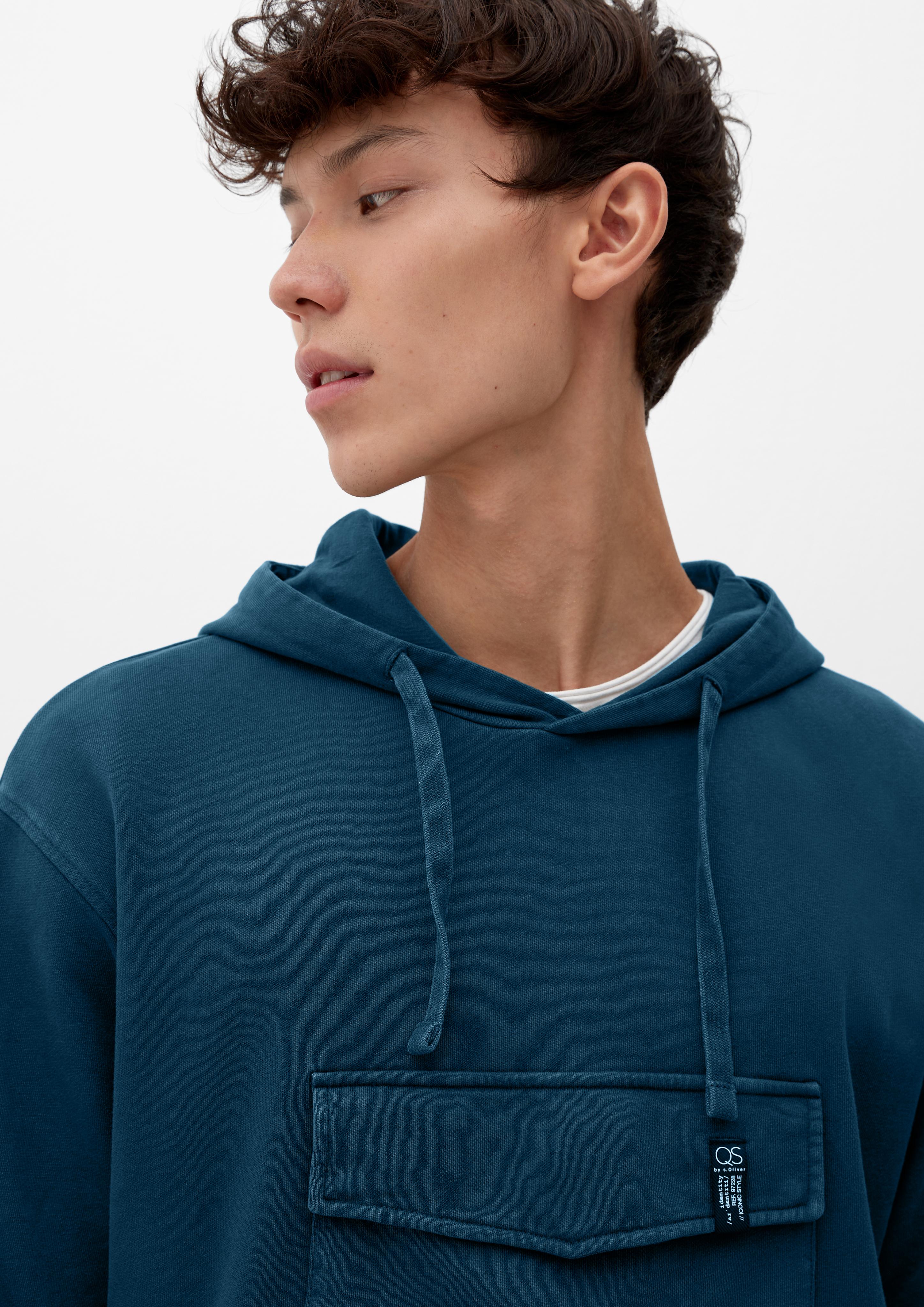 Hoodie mit Fronttasche  2120462-6985