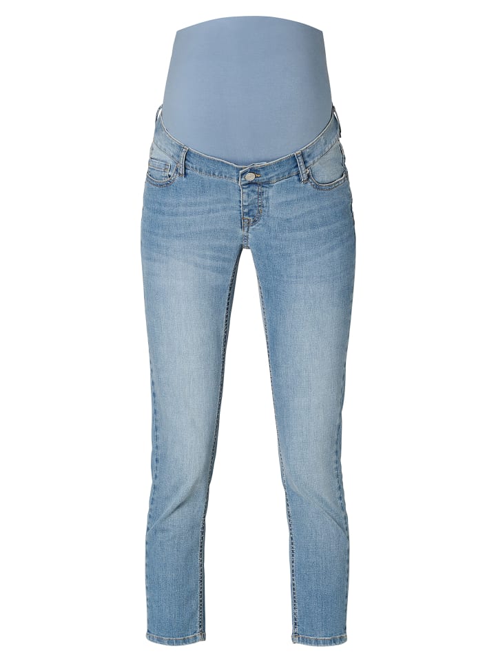 Noppies Slim Umstandsjeans Mila 7/8 in Vintage Blue günstig kaufen