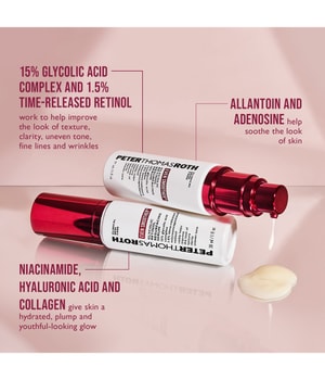 Peter Thomas Roth EVEN SMOOTHER Glycolic Retinol Resurfacing Serum Gesichtsserum-30 ml