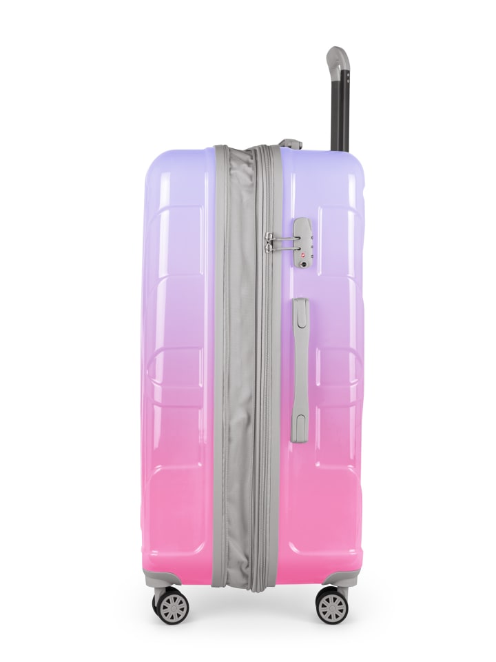 suitline Großer Reisekoffer erweiterbar XL Koffer 4 Rollen TSA 110 L in Sakura günstig kaufen L
