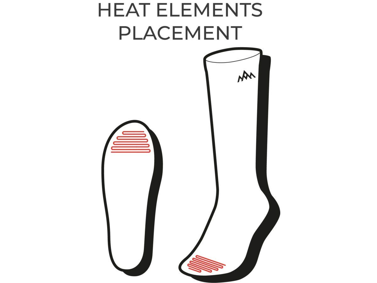 Heat Experience Everyday beheizte Socken
