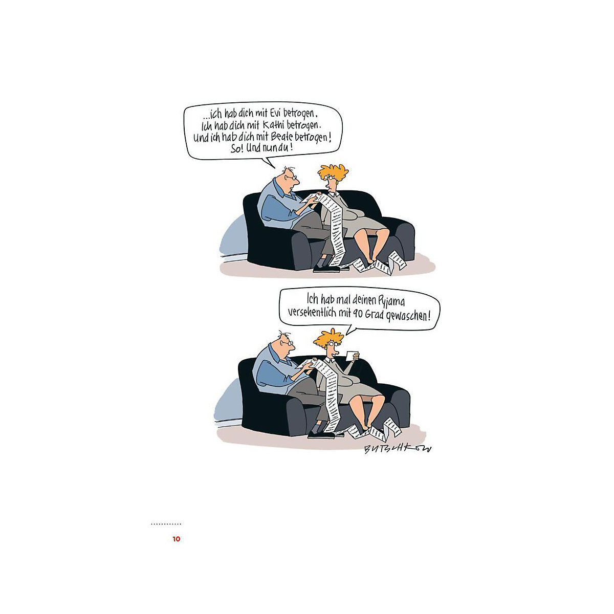 Überleben in 25 Jahren Ehe - Humorvolle Texte und Cartoons zur Silberhochzeit