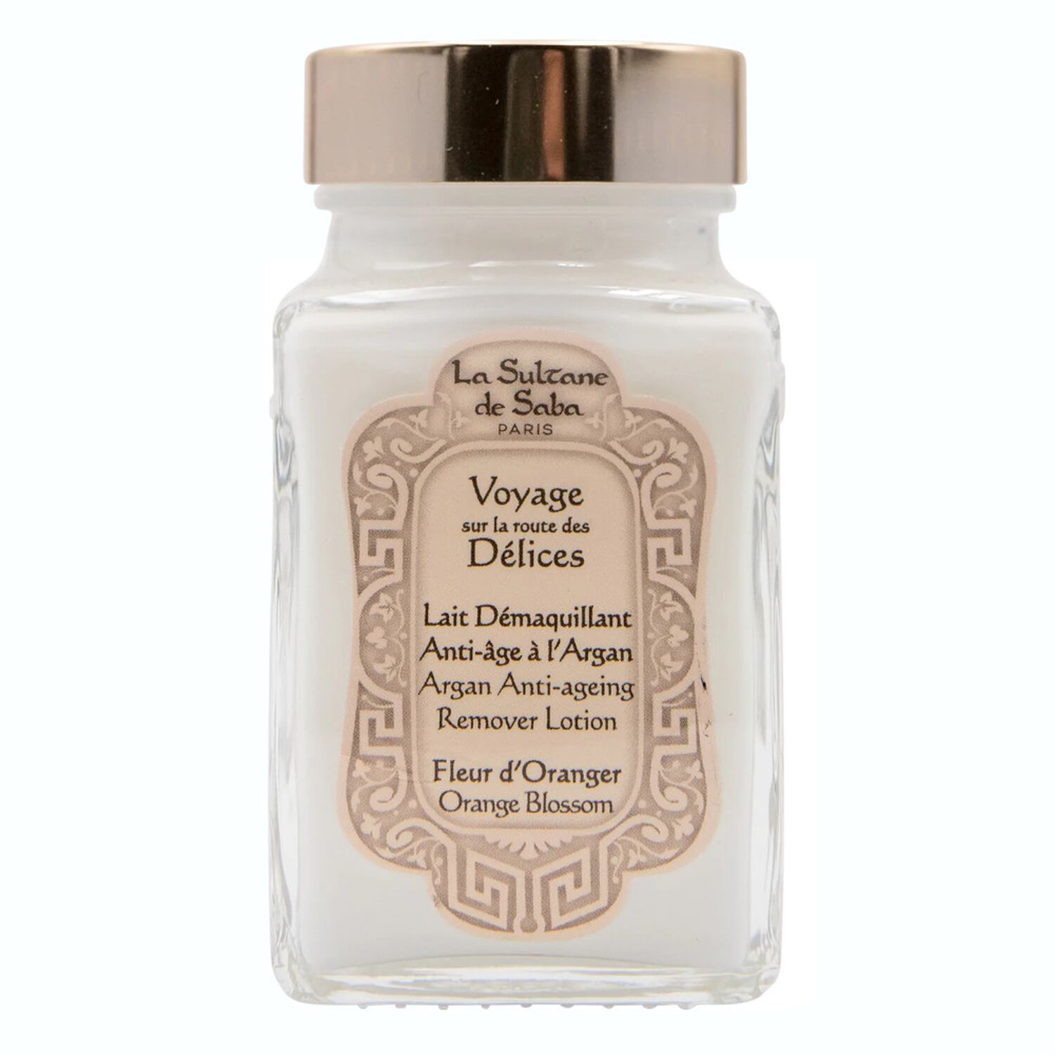 La Sultane de Saba Voyage Sur la Route Des Délices Lait Démaquillant Anti-Âge à l'Argan 100 ml