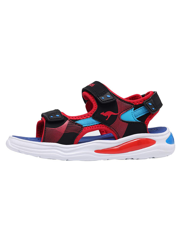 Kangaroos Sandalen in Rot/Dunkelblau günstig kaufen