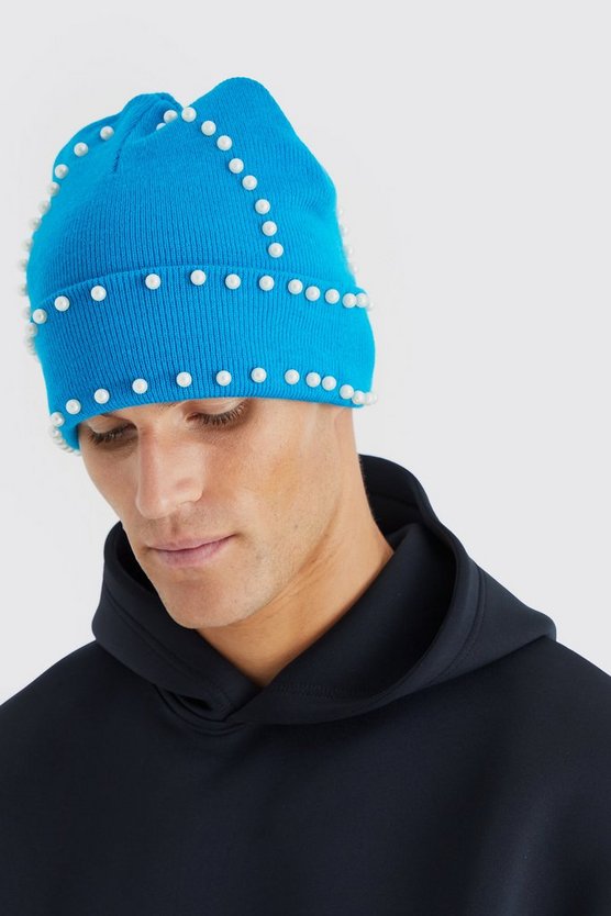 Perlen-Beanie