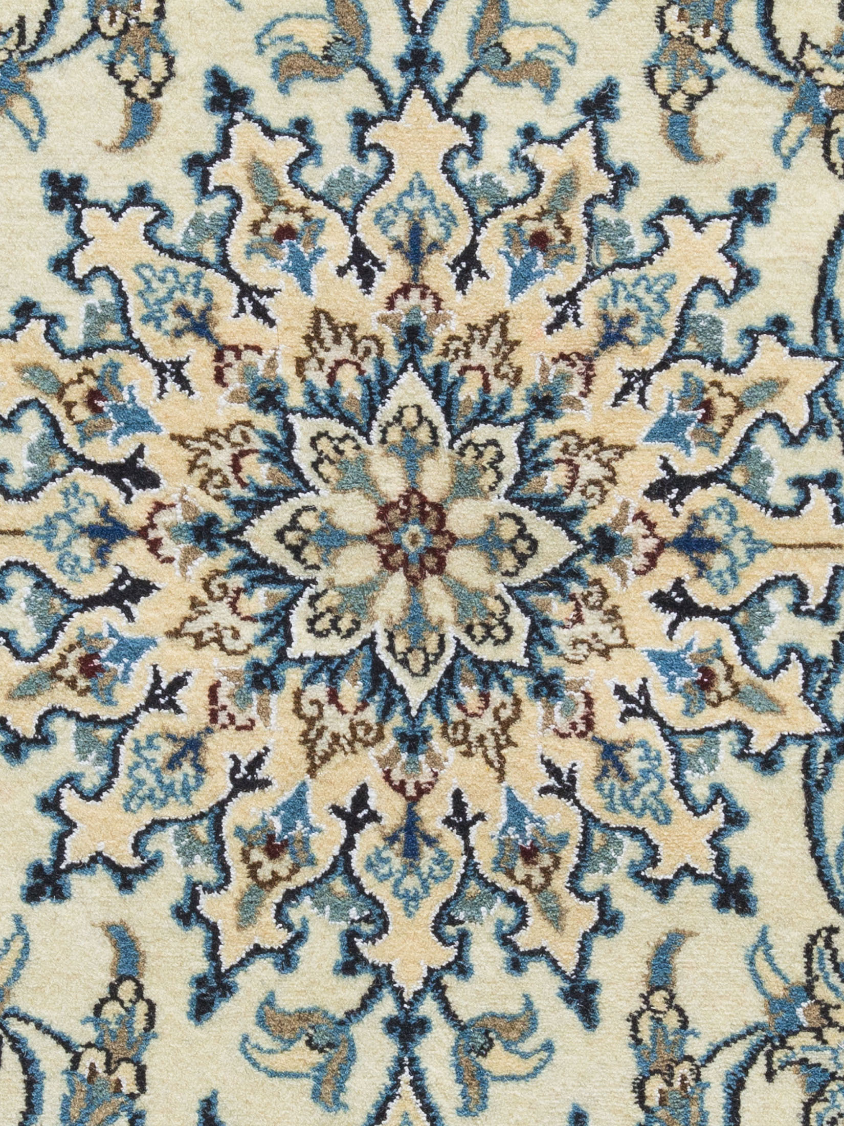 Kaschmar Nain 12 Lah ca. 150 x 205 cm, Unikat / Einzelstück