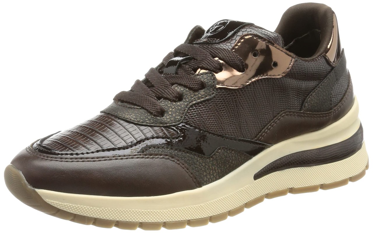 TAMARIS Freizeit Schnürer beige Da.-Schnürer