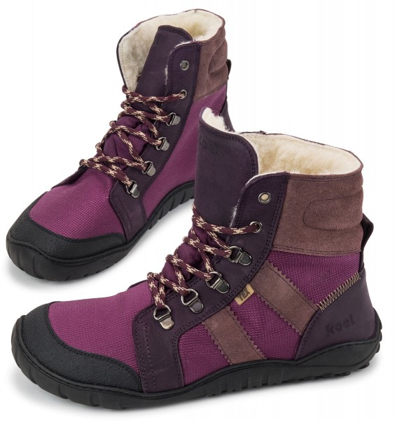 Koel Santi |mid ~ Miloni 2.0 HighCut Schnürschuh Winter + Tex ~ Purple