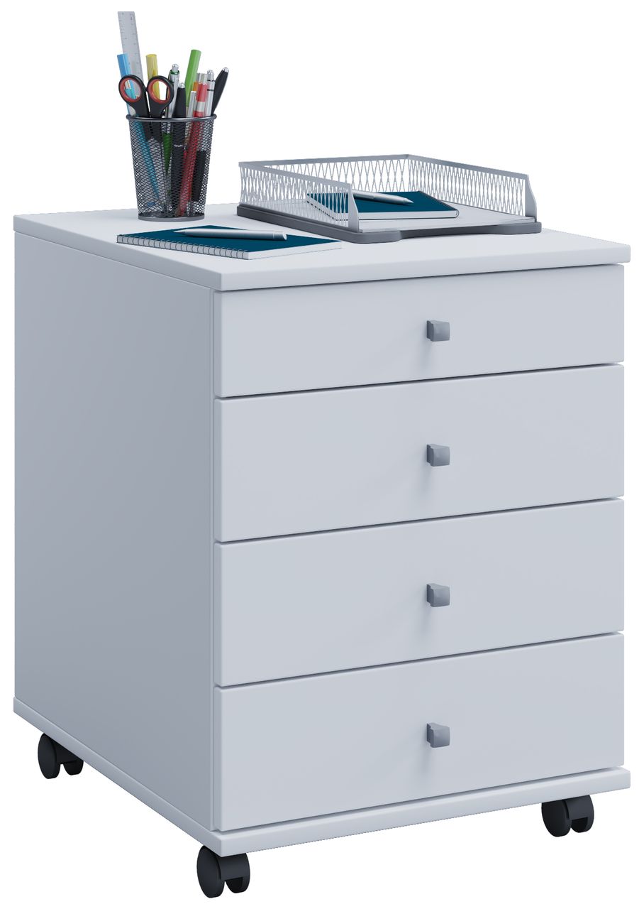 VCM Rollcontainer Lona Mini weiß