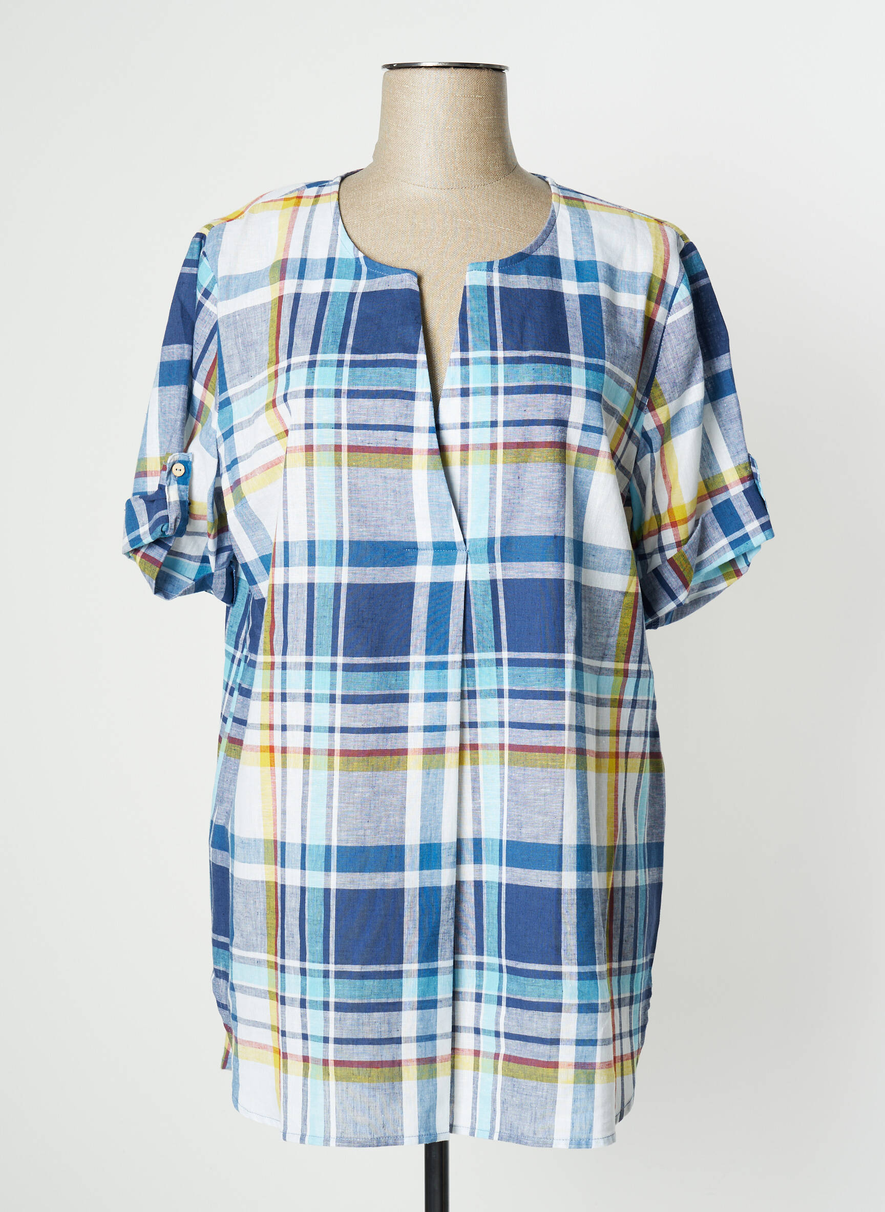 Vlt S By Valentina S Tuniquemanchecourte Femme couleur bleu