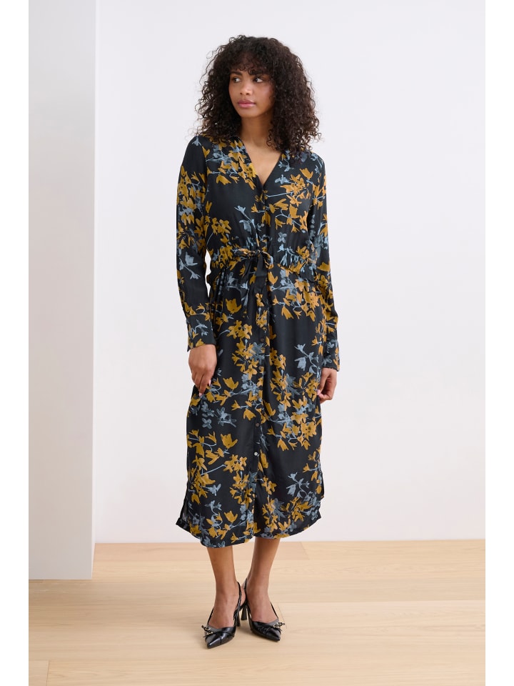 Kaffe Kleid KAmilana in Black deep günstig kaufen