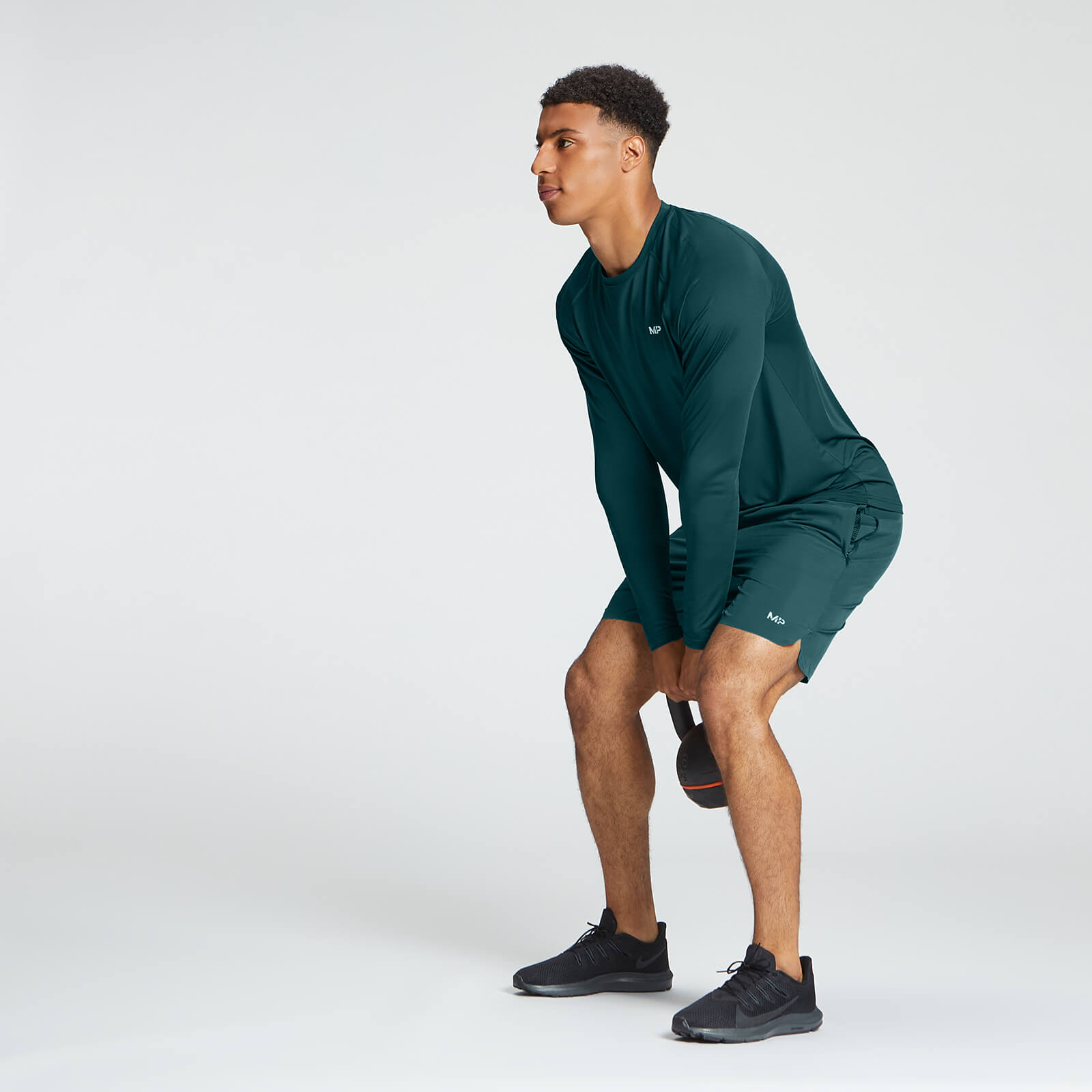 Short d’entraînement MP Essentials pour hommes – Bleu sarcelle foncé
