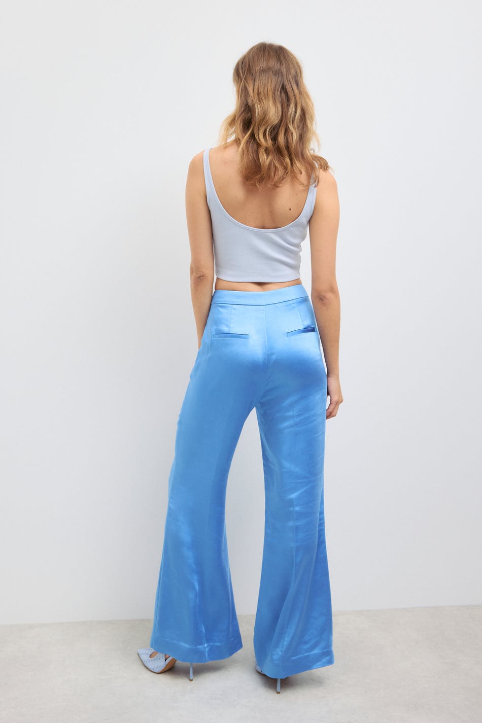 Sussi satin trousers