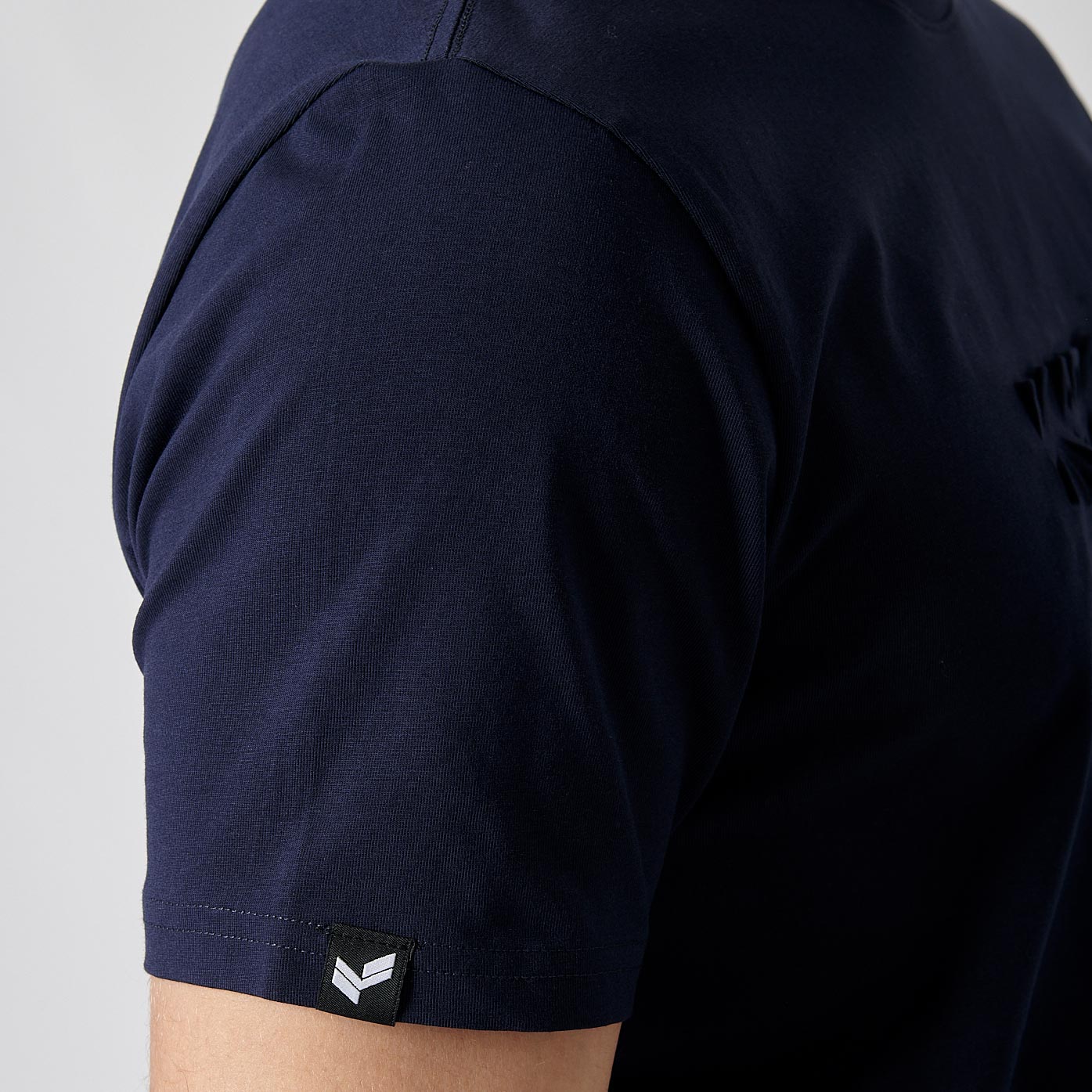 NIRAJ  T-shirt bleu homme