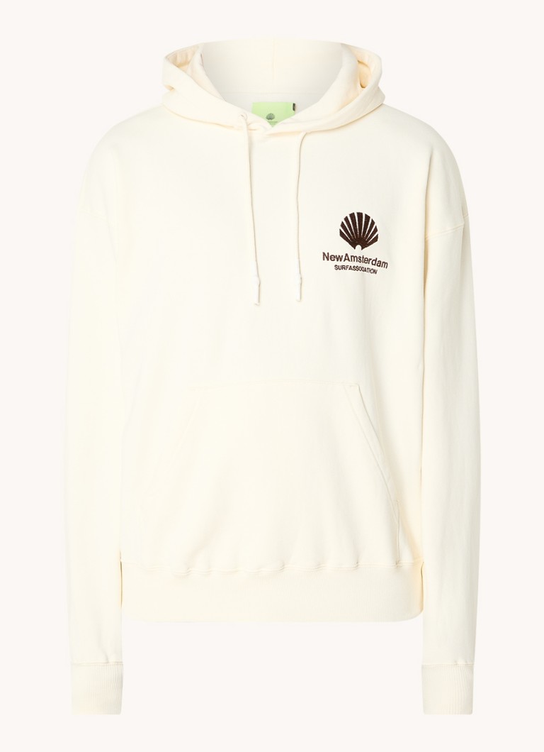 New Amsterdam Surf Association  Hoodie met front- en backprint
