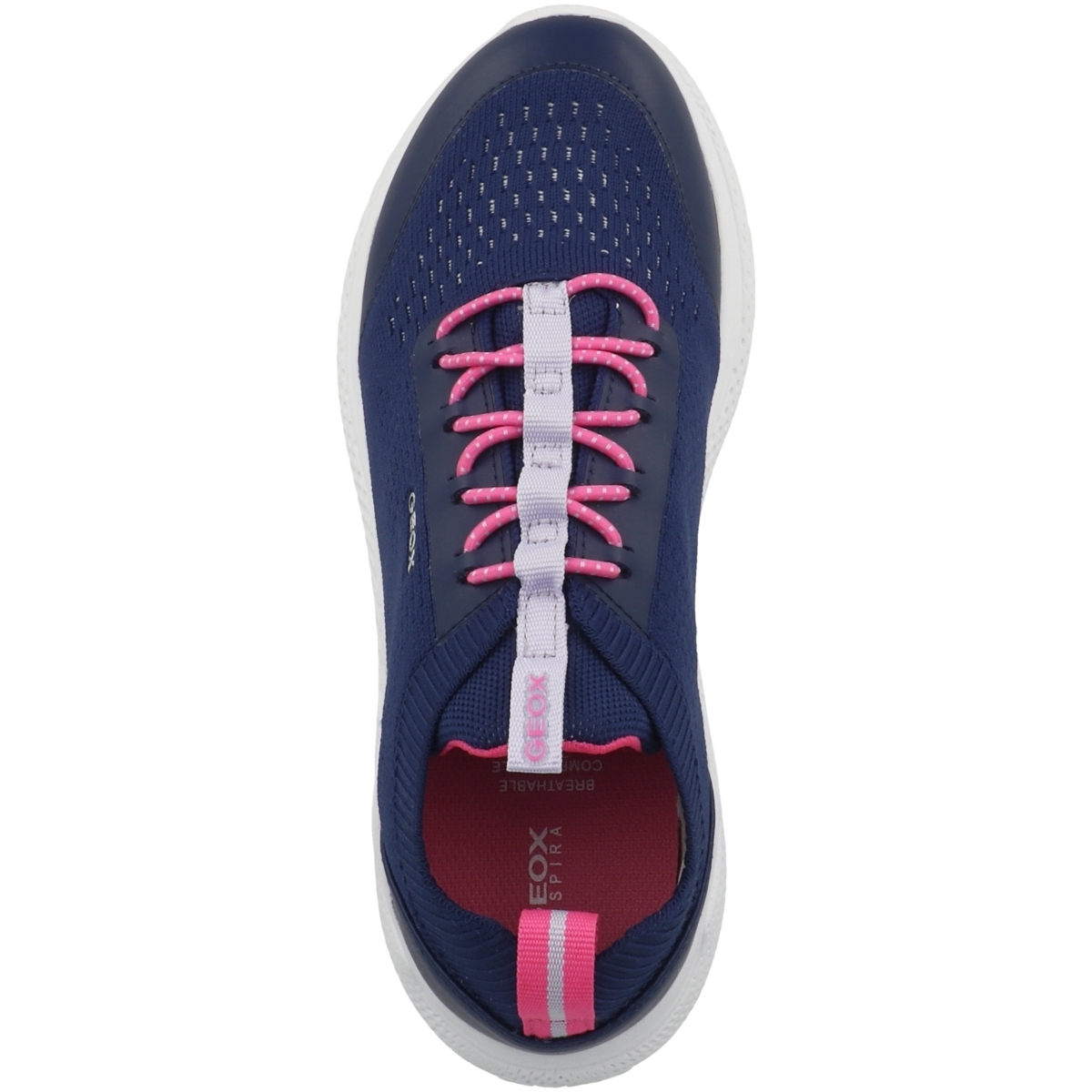 Geox J Sprintye G. B Sneaker Low blau