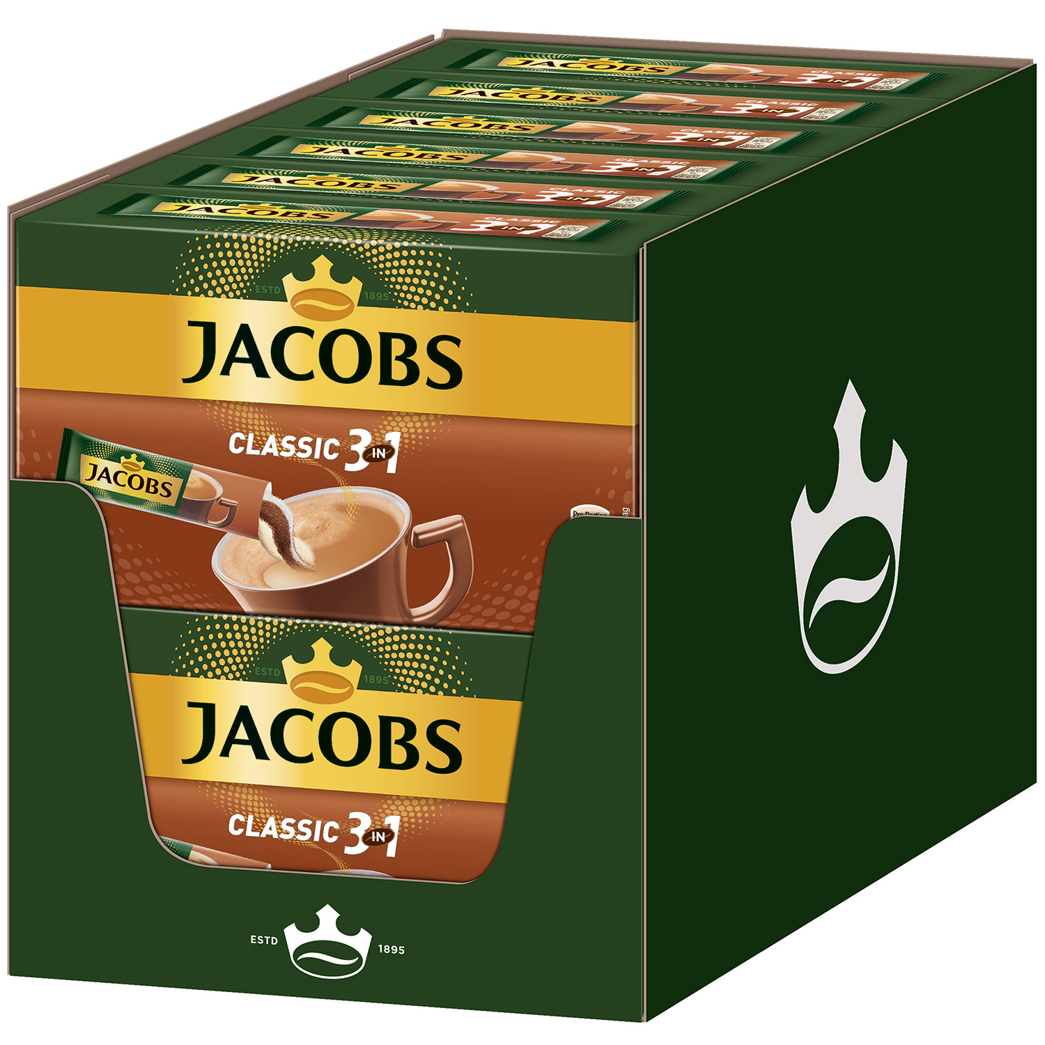 Jacobs Classic 3in1 Sticks 10er