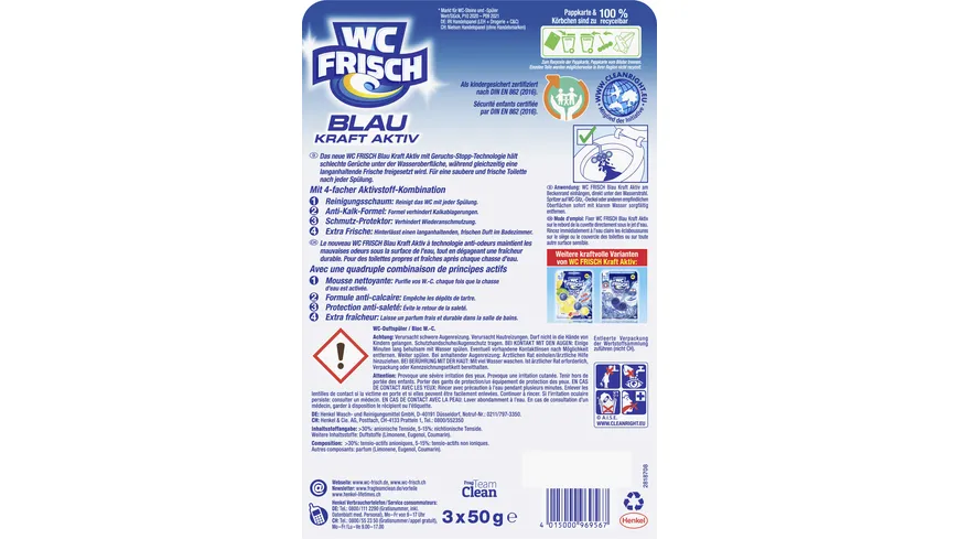 WC FRISCH Kraft Aktiv Ozeanfrische