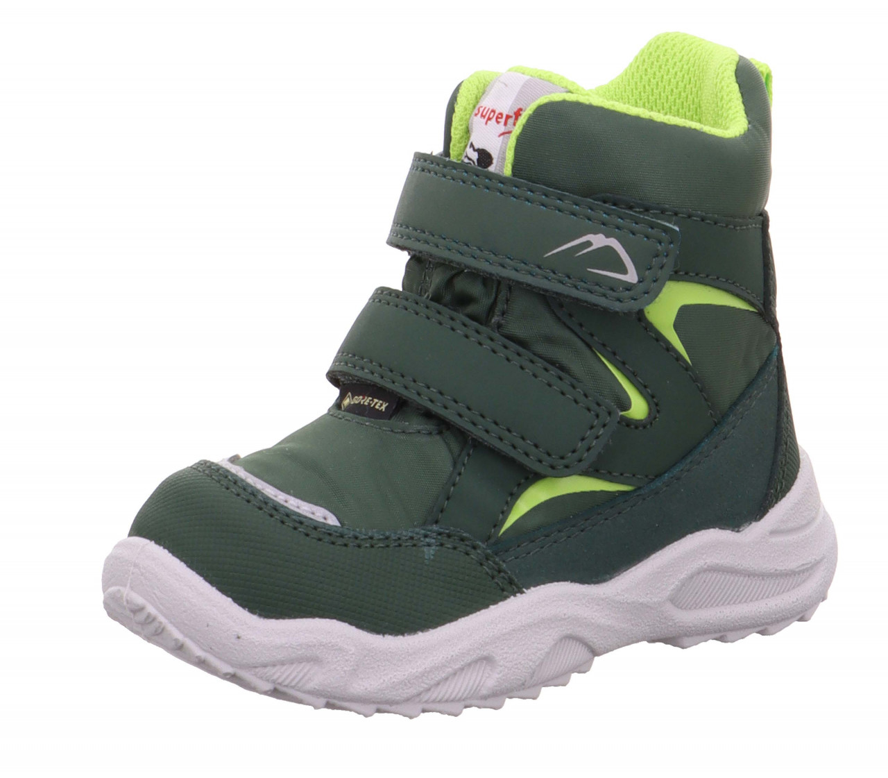 GLACIER - Grün/Hellgrün Boots mit Klettverschluss