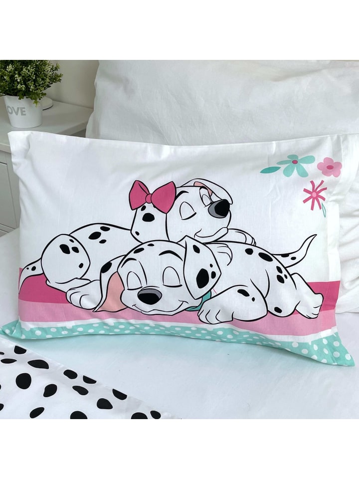 Disney 2-tlg.Set: Kinderbettwäsche Disney 101 Dalmatiner  in Bunt günstig kaufen 100