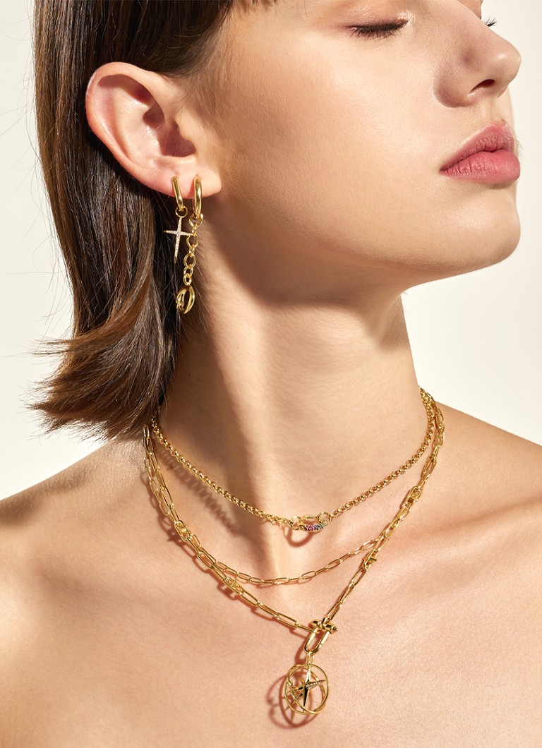 Collier Ania Haie Link plaqué or