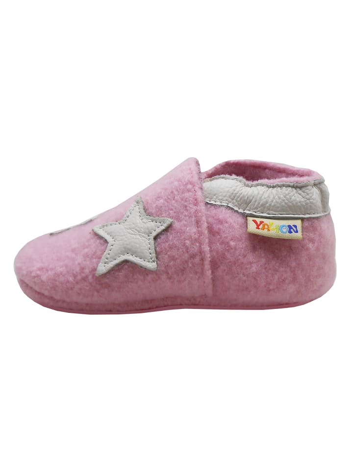 Yalion Leder-Krabbelschuhe 