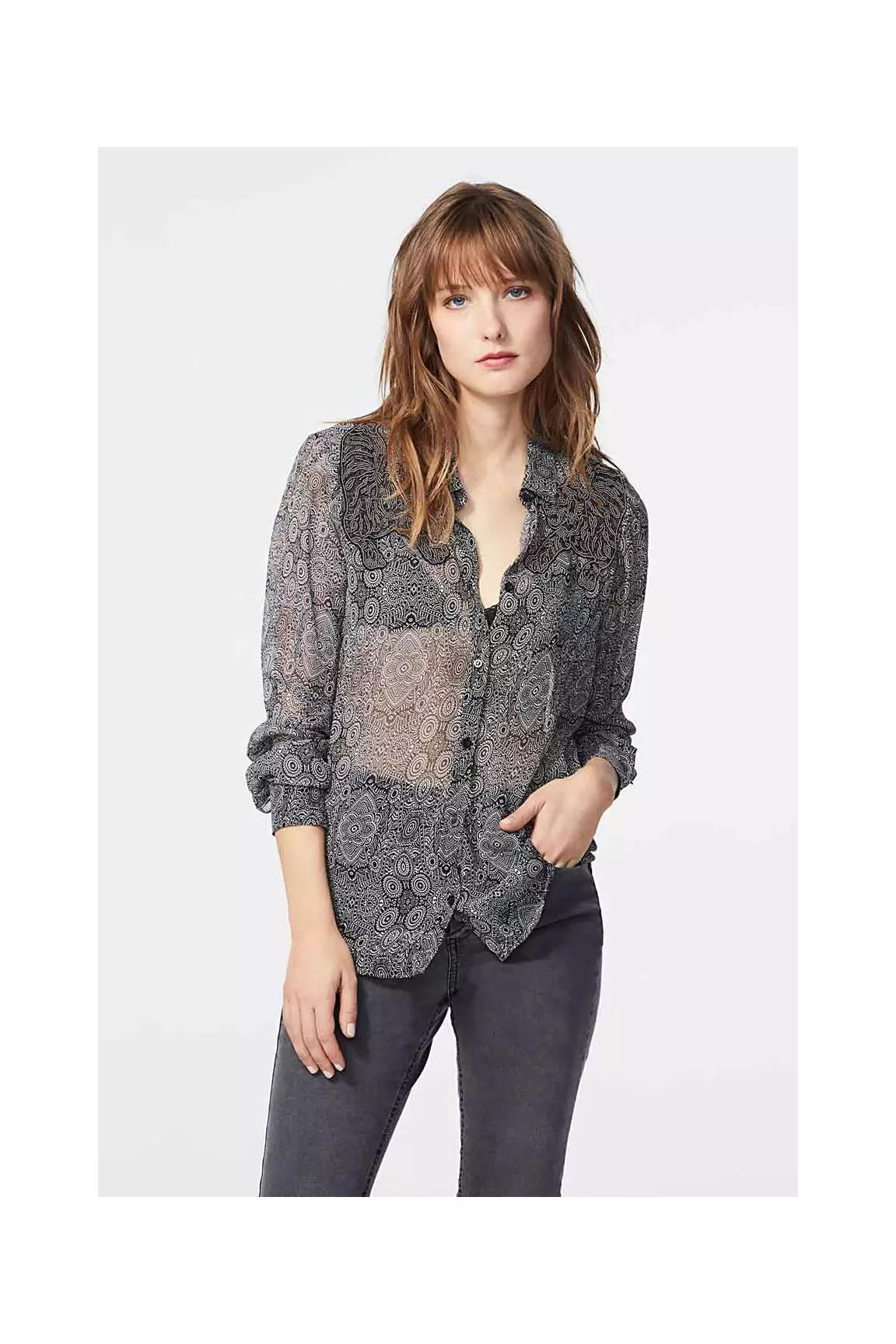 Ikks Chemisiers Femme couleur noir