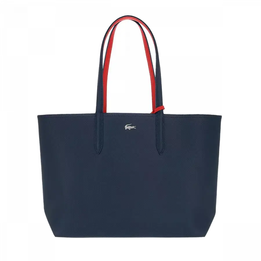 Lacoste - Lacoste Shoulder Bags Kunstleder Dark Blue - blau
