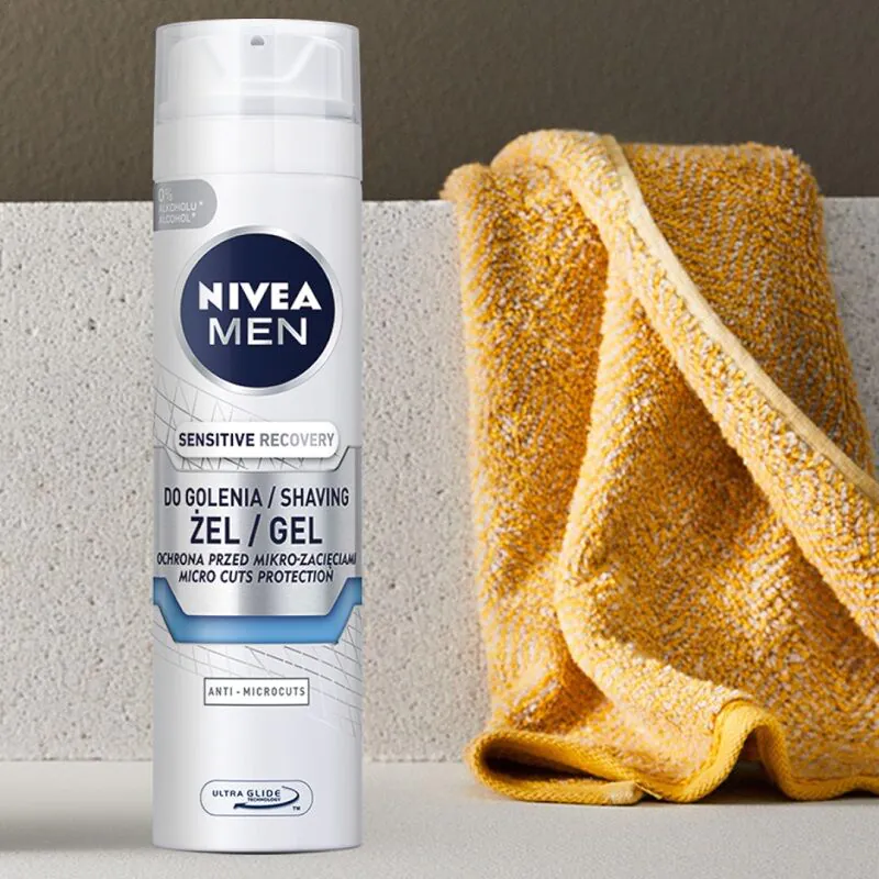 Nivea Men Sensitive Recovery Καταπραϋντικό τζελ ξυρίσματος