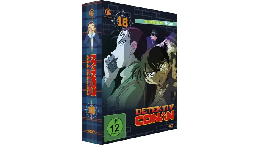 Detektiv Conan - Die TV-Serie - 6. Staffel - Box 18  [5 DVDs]