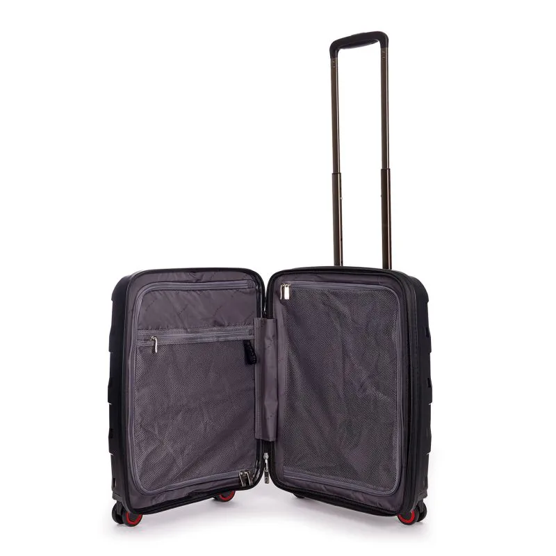 Stratic Straw + America Unlimited Canada Edition - Hartschalen Kofferset M\/L - Schwarz