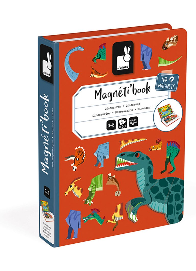 Janod Janod Magnetibook - Dinosaur
