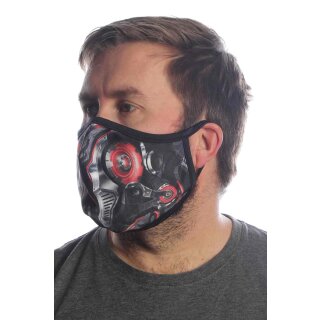 ** % SALE % ** Wild Bangarang Face Mask - Red Mecha Size L
