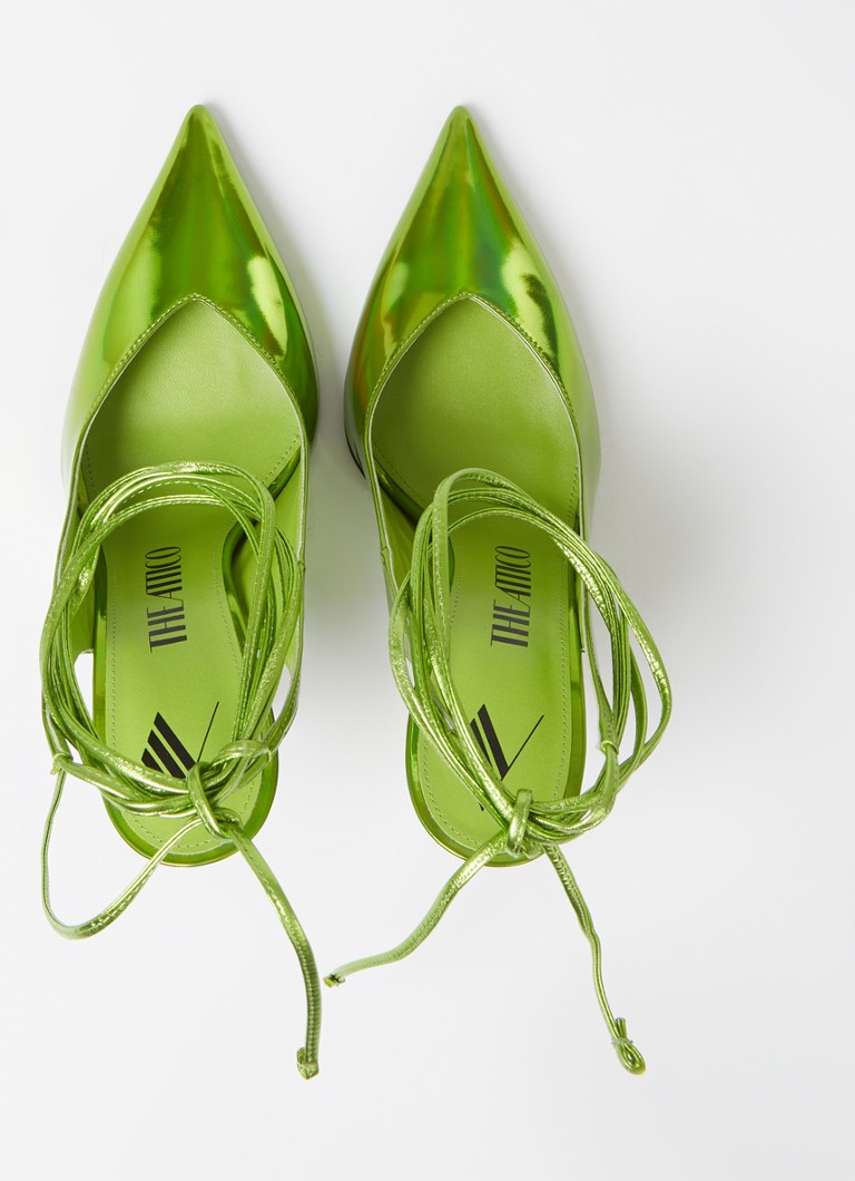 Tocuri cu slingback din piele Attico Venus