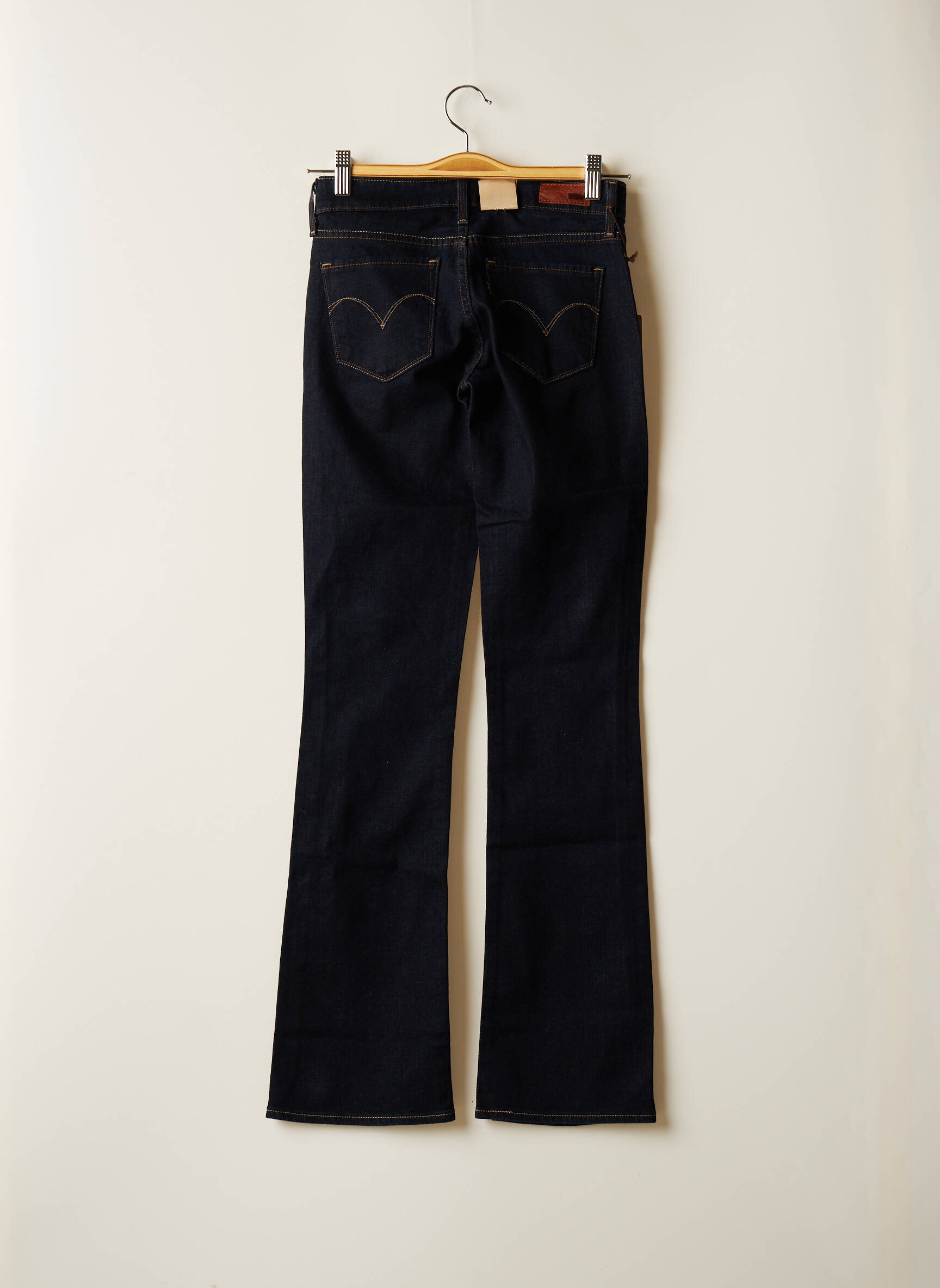 Levis Jeans Coupe Large Femme couleur bleu