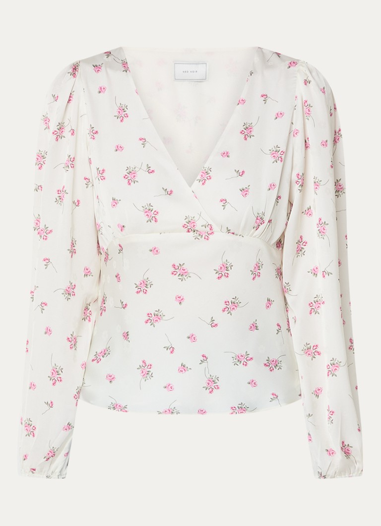 Neo Noir - Jane Cute Rose - Top con stampa floreale