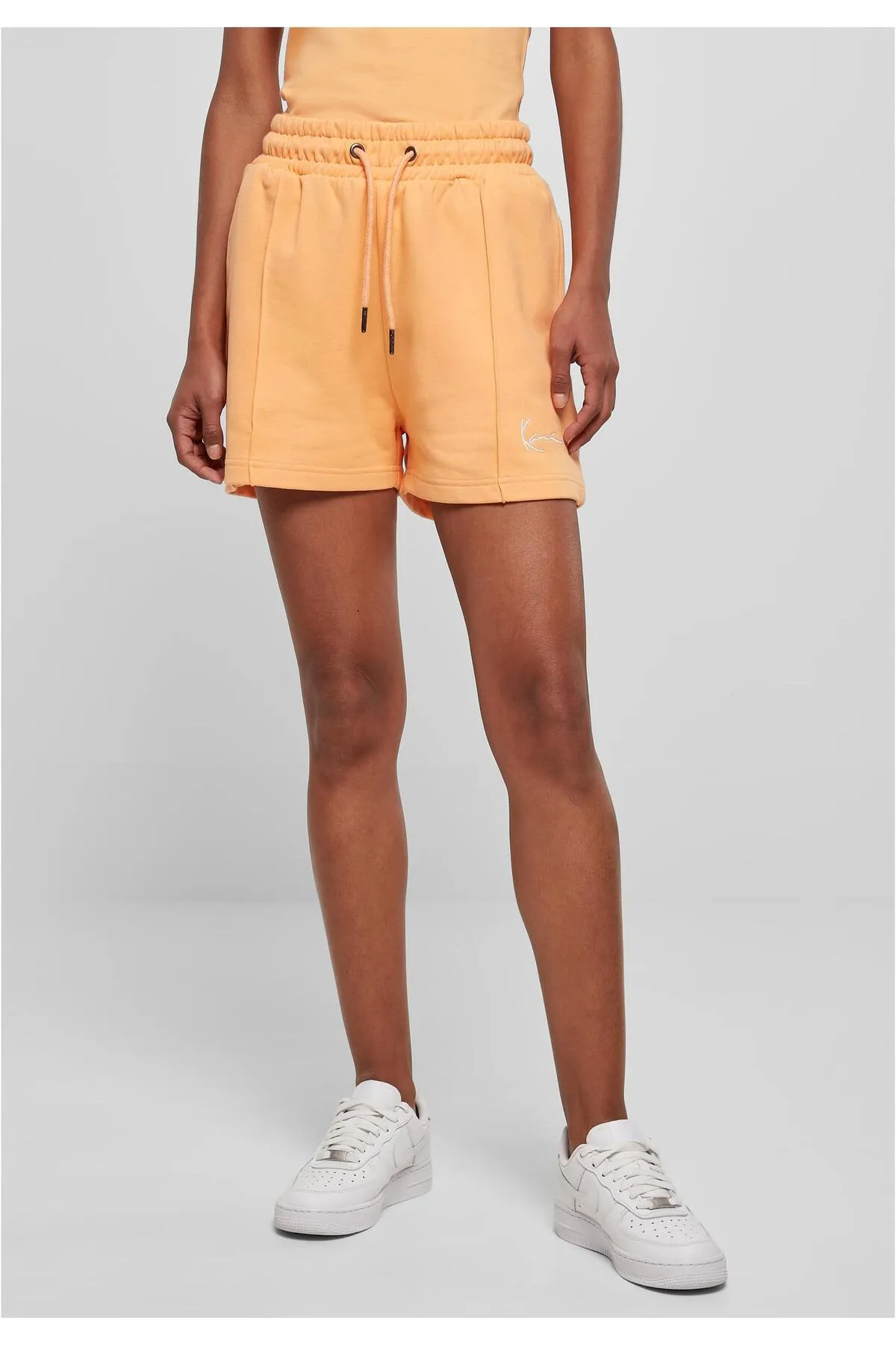 KARL KANI  Kurze Sporthose - Orange - Mittlerer Bund