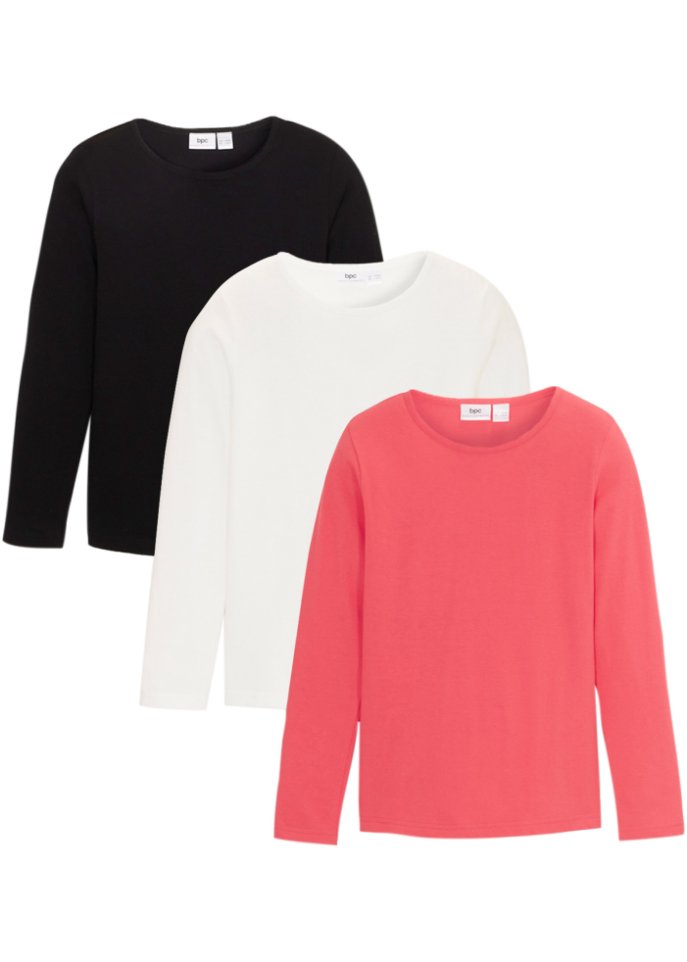 Mädchen T-Shirt (3er Pack)