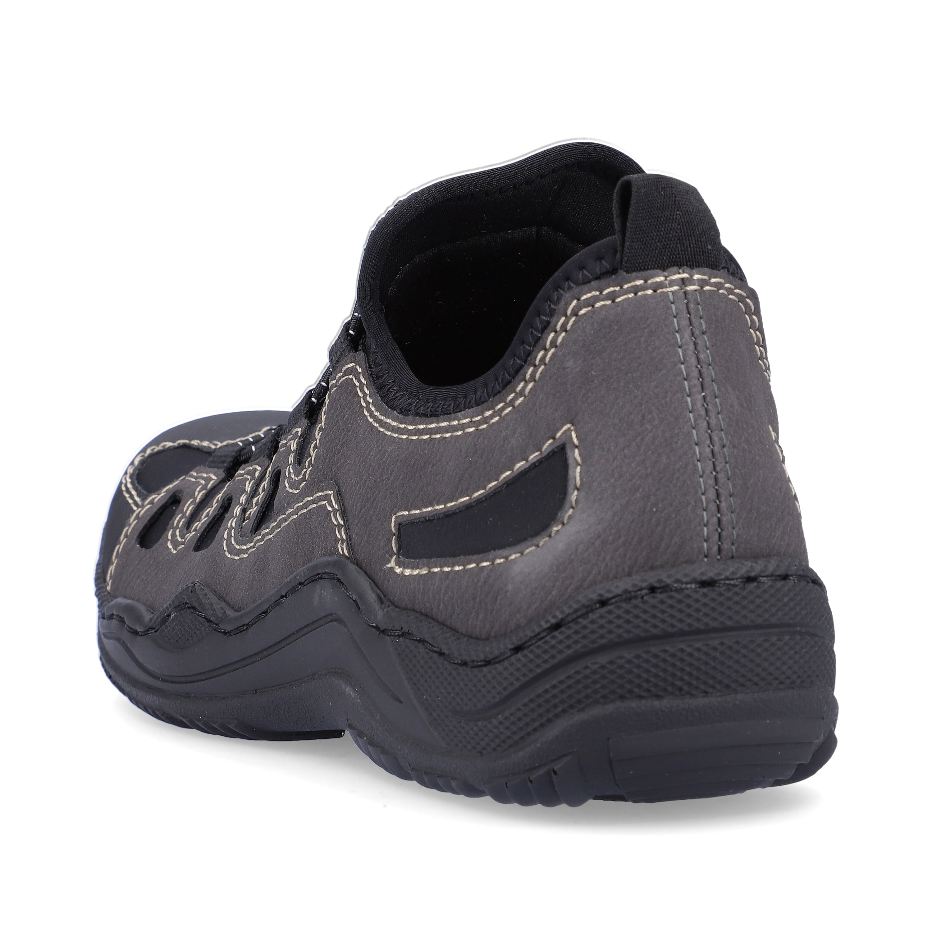 Rieker Damen Slipper granitgrau