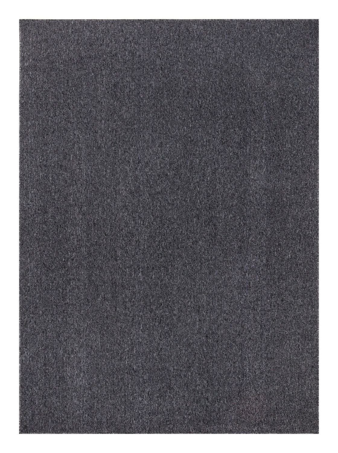 Teppich Waschbar Wohnzimmer Schlafzimmer Kurzflor Meliert, TT Home, eckig, Höhe: 8 mm