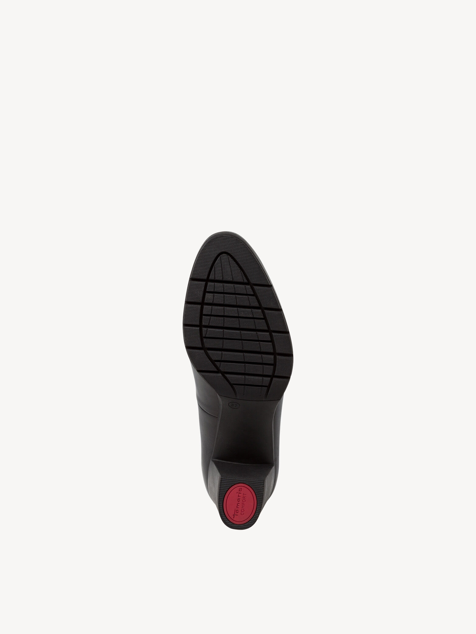 Escarpin en cuir - noir