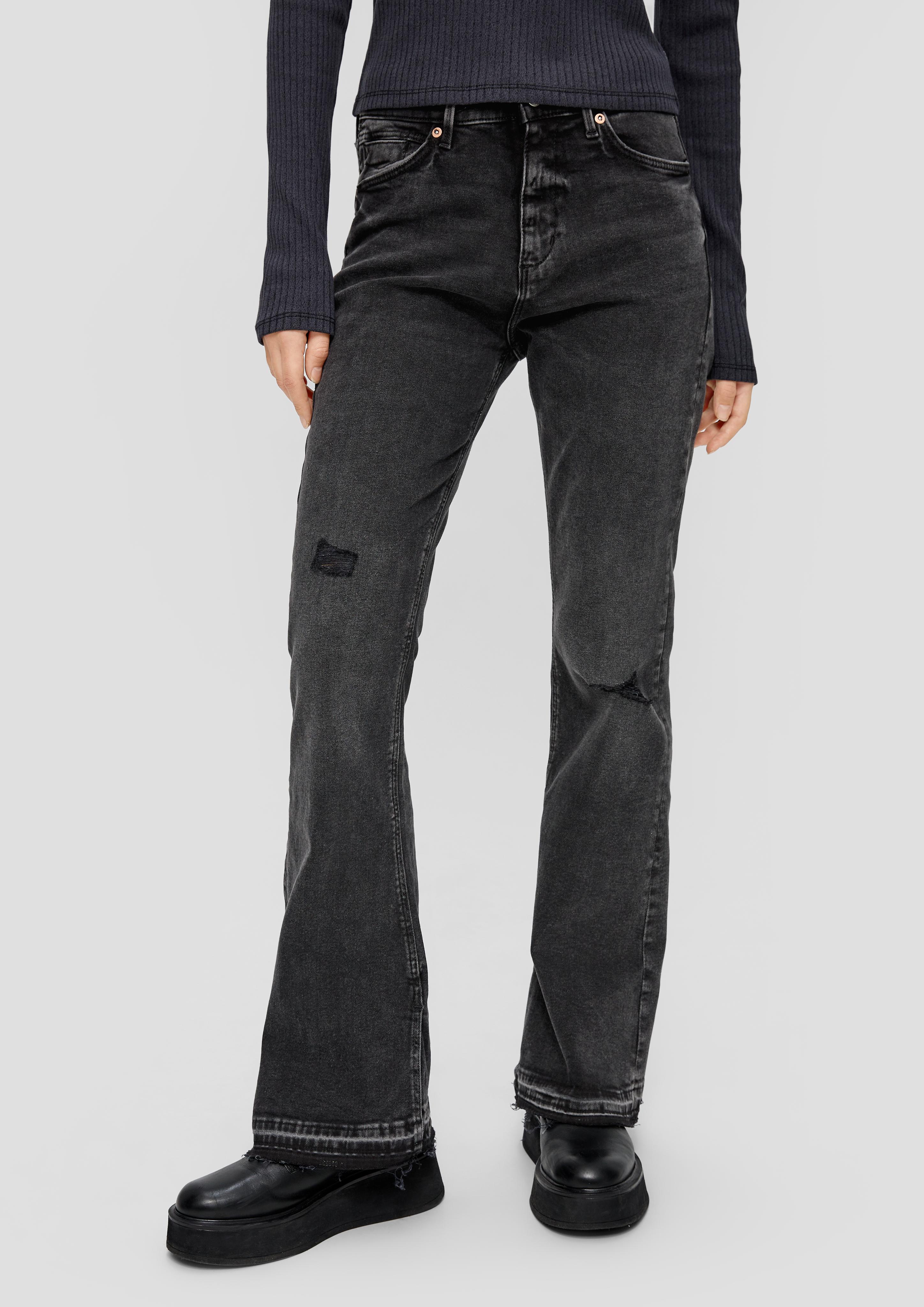 Jeans Reena / Slim Fit / High Rise / Flared Leg  2119080-98Z3