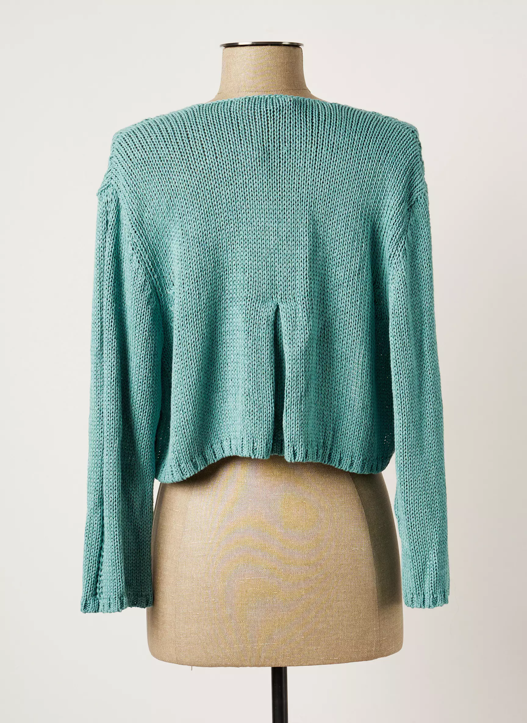 Poles Cardigans Femme couleur bleu