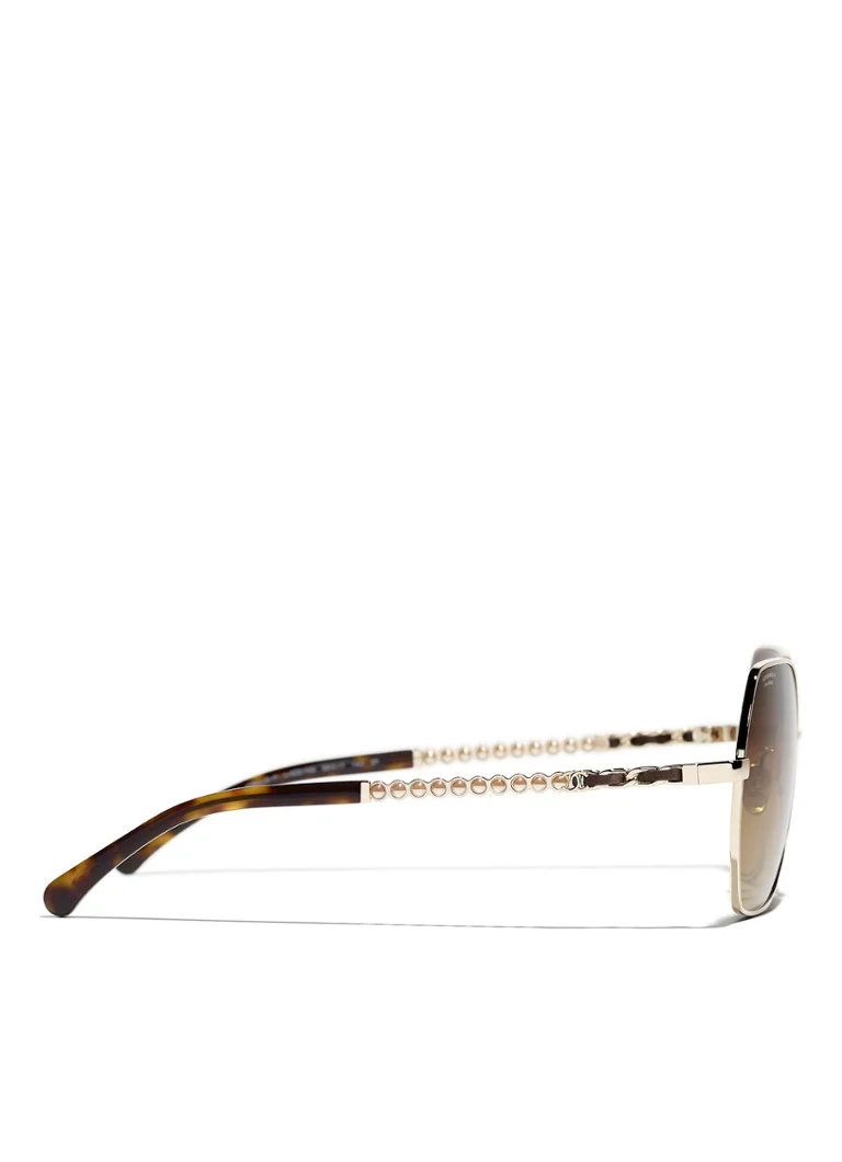 CHANEL  Chanel *CH4281QH  GLD SHN BRN