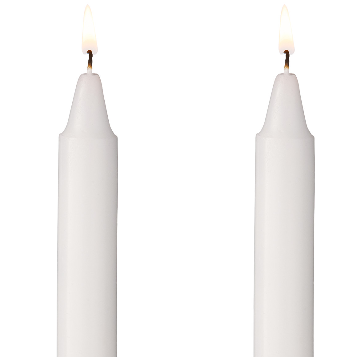 4 Stabkerzen unifarbend