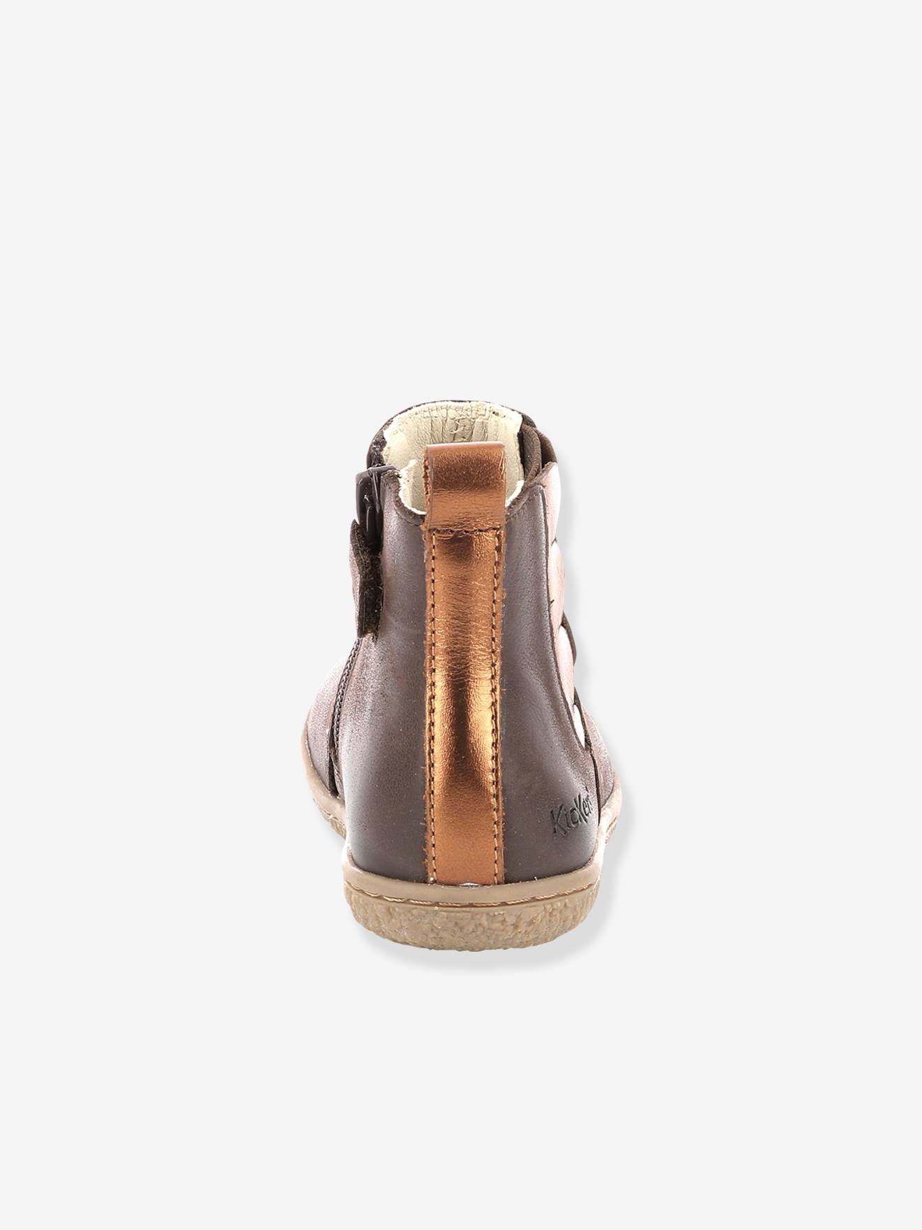 Boots fille Vetudi KICKERS® marron bronze