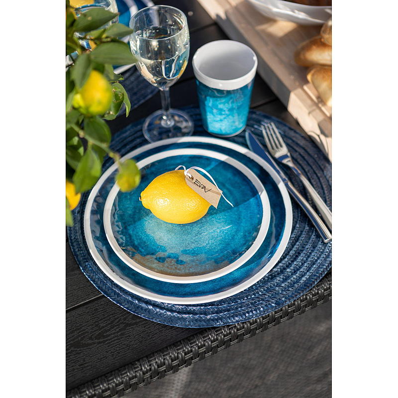 Cuisine Tallerken Ocean ø 27 cm, melamin