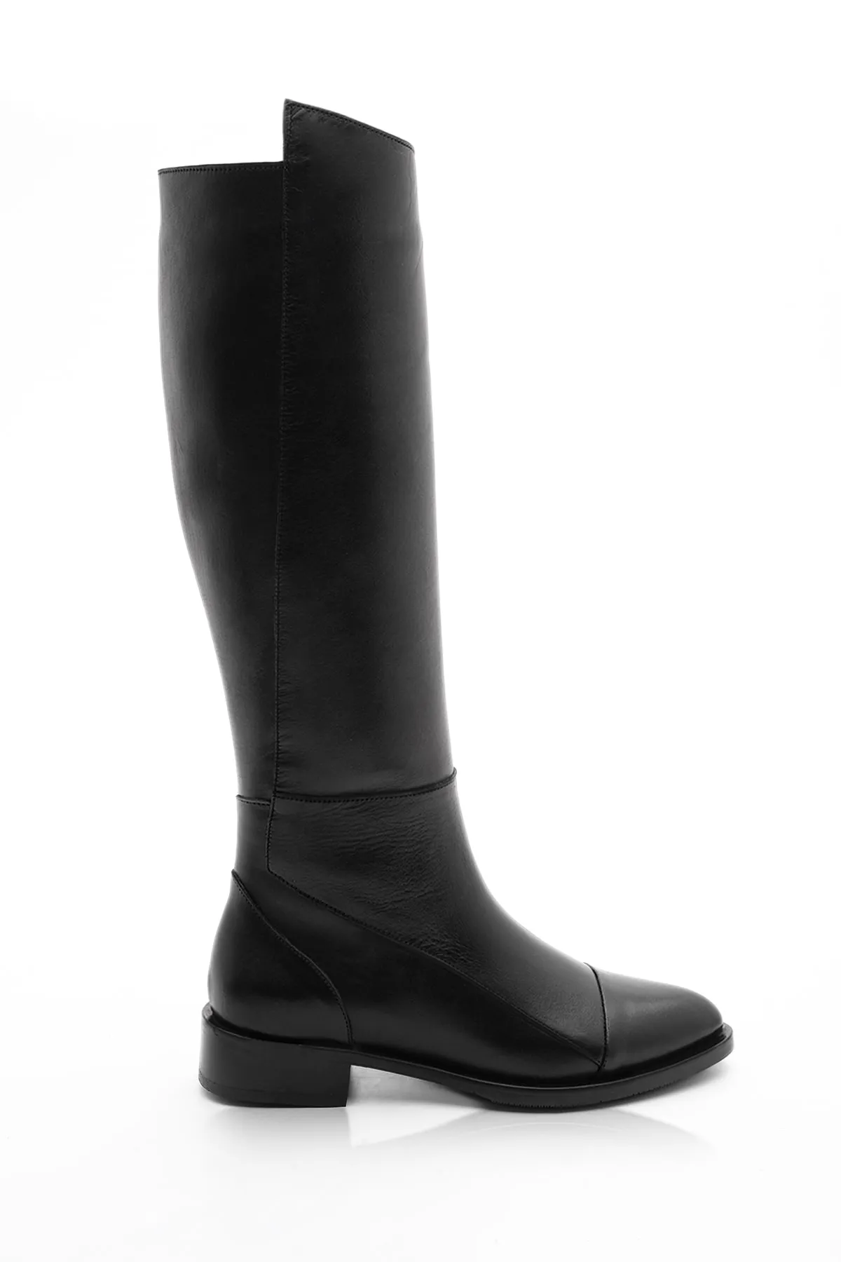 Marjin  Stiefel - Schwarz - Flacher Absatz